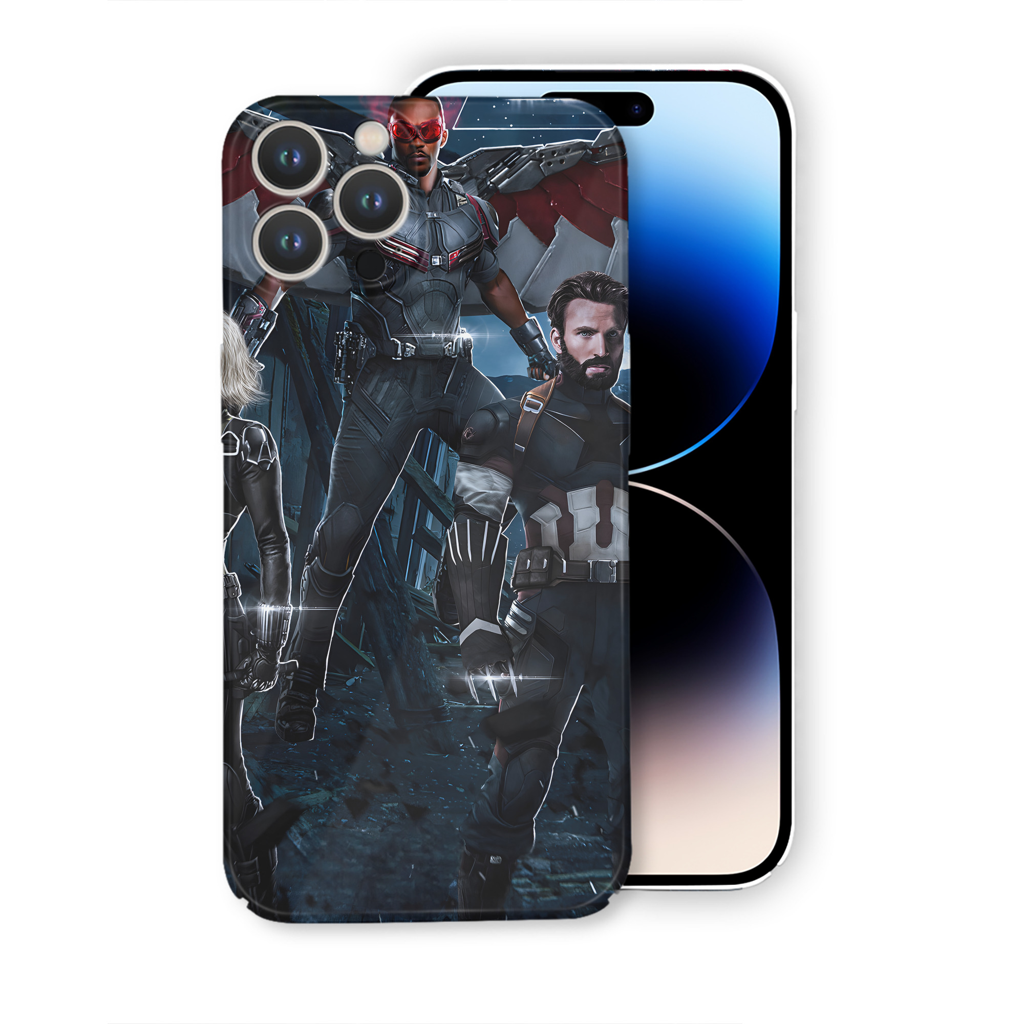（画像用） アベンジャーズ The Avengers 【iPhone 14シリーズ対応】ハードケース